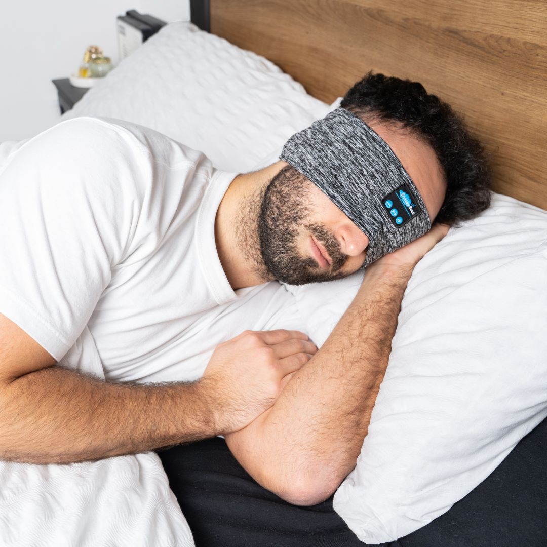 Headphone headband for online sleeping