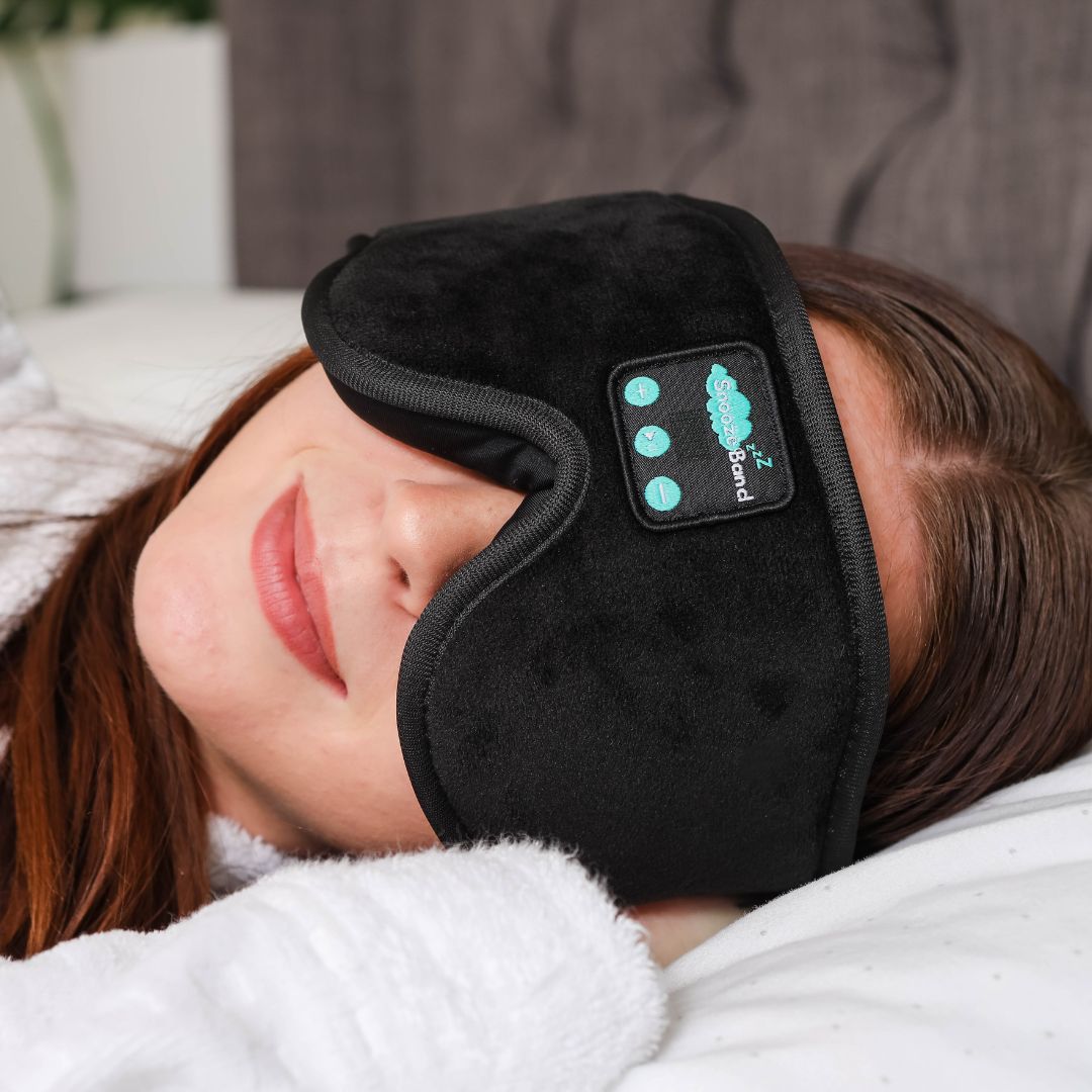 SnoozeBand Pro 2.0 Bluetooth Sleep Mask Snooze Band